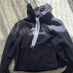 Women’s lakers cropped hoodie